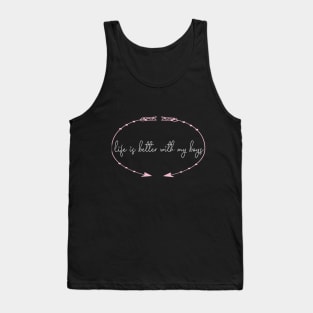 life is better with my boys:funny mom , gift for mom, mom of boys Tank Top